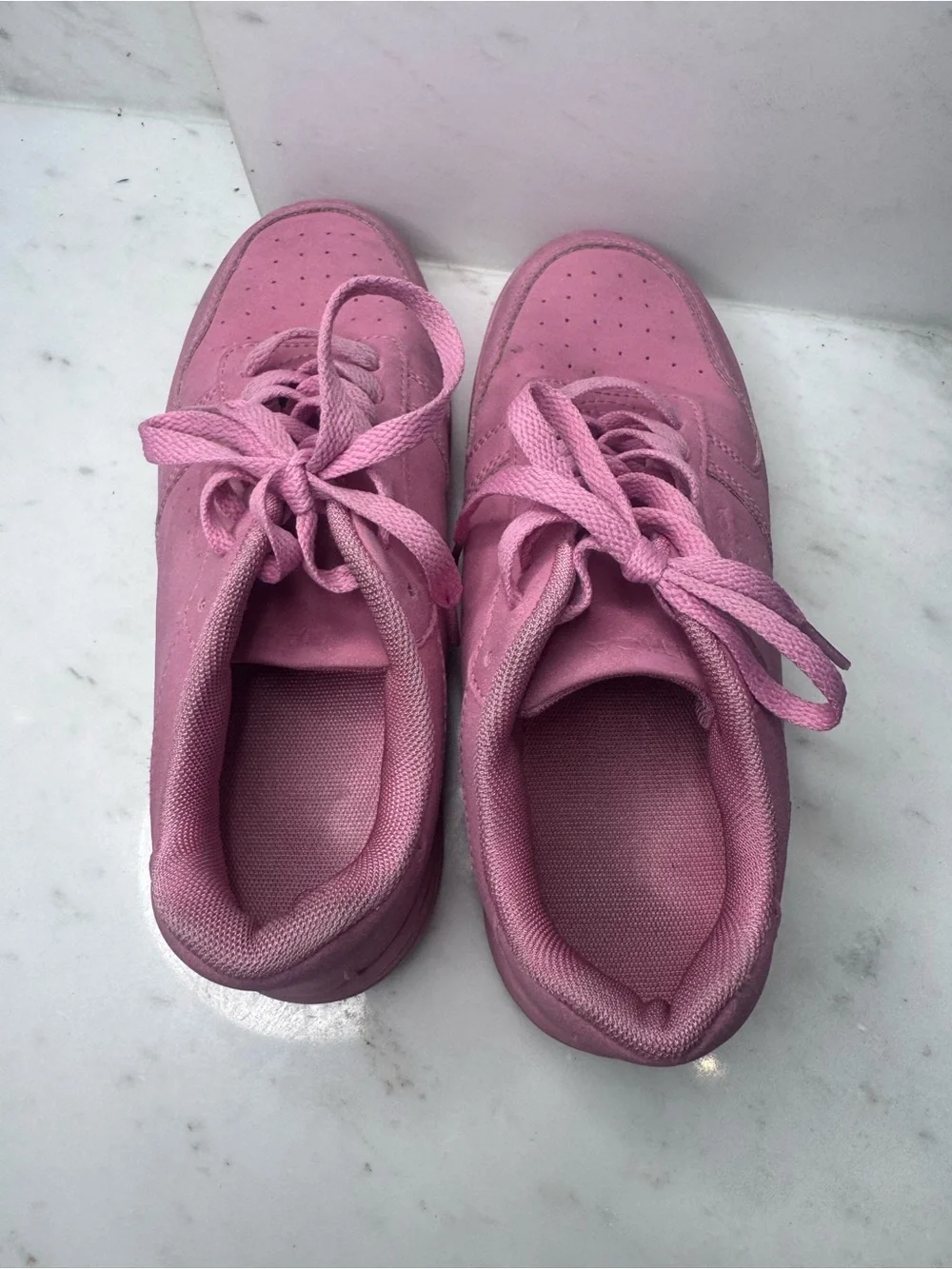 Nautica Stafford / Ivan Low-Top Sneakers Blush Pink lace up tennis shoes Girls 3